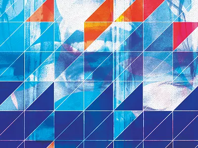 Shiny abstract geometric jack nicholson pop culture the shining