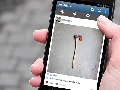 Instagram for Android android clean forfun holotheme icons instagram nexus