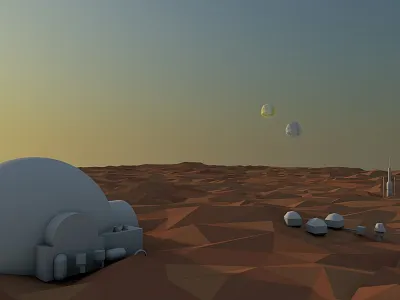 Low poly Tatooine 3d 4d c4d cinema cinema4d experiments fantasy free freebie illustration industrial ios iphone iphone4 iphone5 low lowpoly movie planet poly poster render retina scene shapes star starwars tatooine wallpaper wars