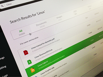 Search results WIP list results search search results ui web