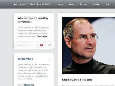 Smpl 1x 2x design icons interface ios responsive retina retina ready tumblr tumblr theme ui user interface ux