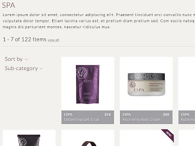 Ecommerce Product List accordion cart ecommerce magento products sort by website