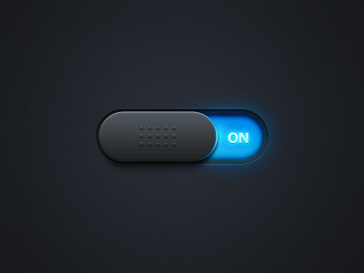 Switch btn button clean click experiment gui idea interface light move psd shadow simple slide switch 牛mo王