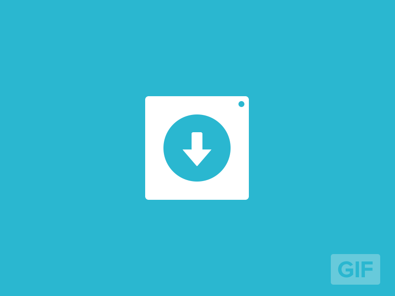 [Freebie] Save Icon - Animated animated design flat freebie gif icon photoshop psddd save
