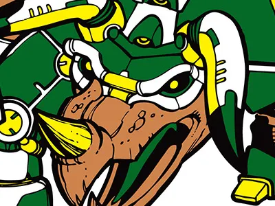 Triceratops character creature design monster robot toy