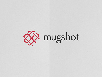 Mugshot rev 2 hair salon letters logo m monogram s wip