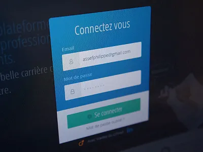 Seekube Login clean color flat login pop register simple simple login pop up register ui up