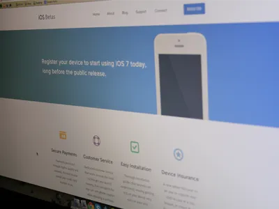 Homepage app betas flat homepage ios ios betas ipad iphone phone tablet web website