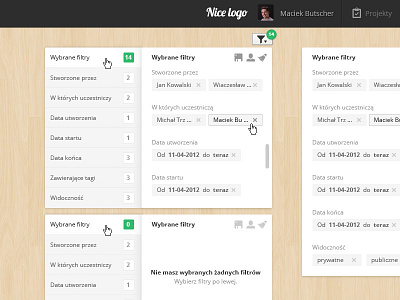 Calendar app GUI part 1 add application black buttons callendar collapse color day design down drop expand flat green icons interface menu month select side ui user ux week white wood