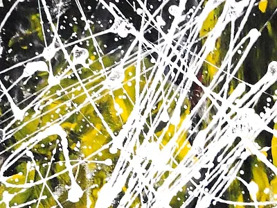 Mix Media #abstract #art - Scribble abstract art art mix media modern art painting