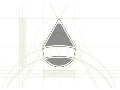 Grid Snowboard Club Cervinia Logo brand identity club corporate grid logo snowboard