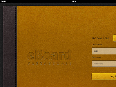eBoard app for iPad app eboard ios ipad ui user interface