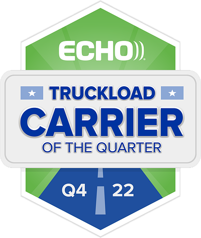 Carrier of Quarter Badge branding graphic design vector