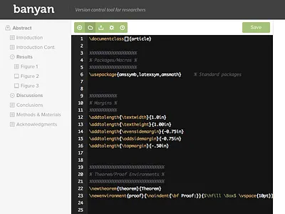 LaTeX Editor app editor text ui ux website