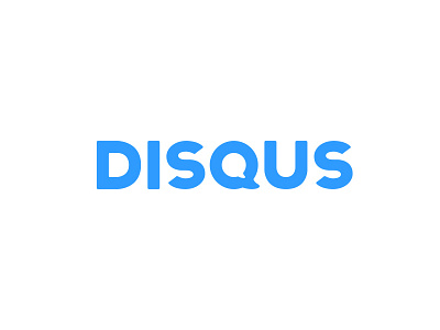 Take on Disqus Logo brand custom disqus hand identity illustrator inspired logo made photoshop practice q sans serif test type