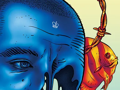 The Art of Alexander McQueen artwork levish magazine mcq poster vector