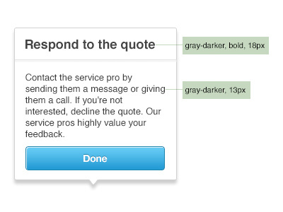 Css references css styleguide thumbtack