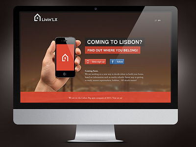 Livin'LX Website design landing page ui ui design web website