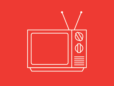 Illustration | Daily Doodles No.4 "Retro Television #1" daily doodles illustration no.4 retro television tv