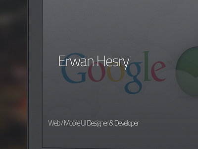 New Portfolio design designer developer mobile portfolio ui web webdesign