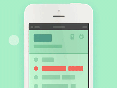 Interactive Prototype(Animation) animation flat gif interactive prototype qc quartz composer simple thoughts and ideas