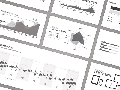 Placeholder Info-Graphics (download) area audio bar chart dot free graph graphic info infographics line percent pie progress radar vector