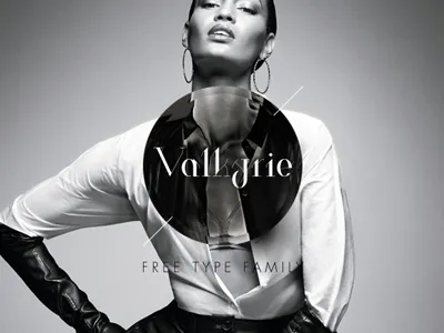 Valkyrie - Free Type Family bold condensed extended family fashion font free gratuit hendrick rolandez italic luxe luxury mode moinzek regular type typeface typography