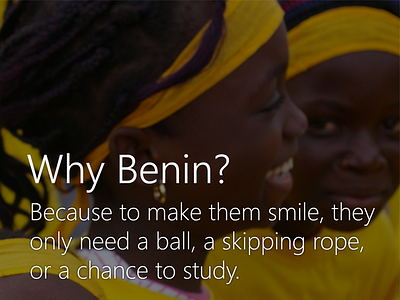 Why Benin? - Poster 1