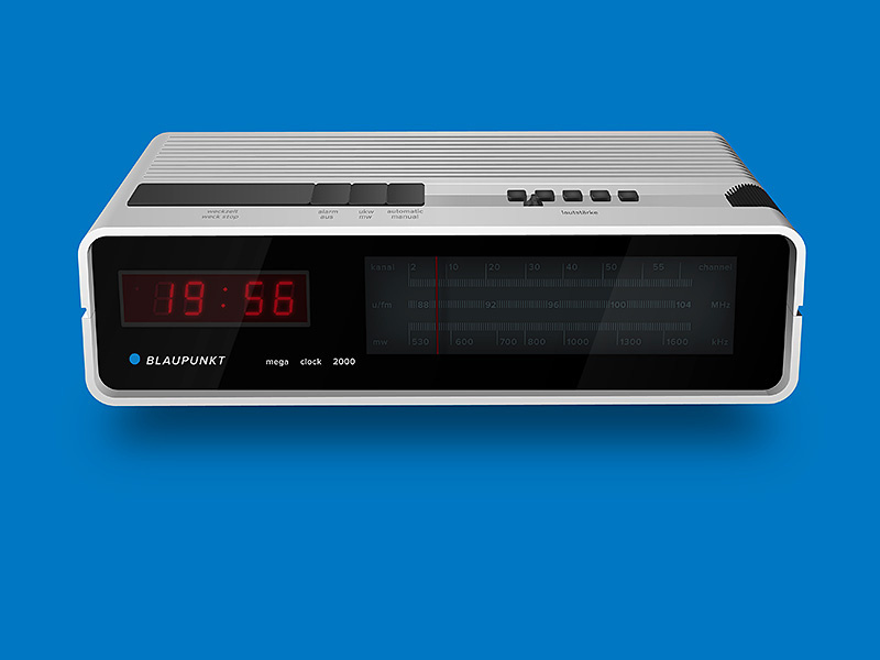 Example of Blaupunkt mega clock 2000