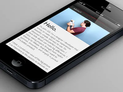 Supermanic - About 1 apps iphone portfolio