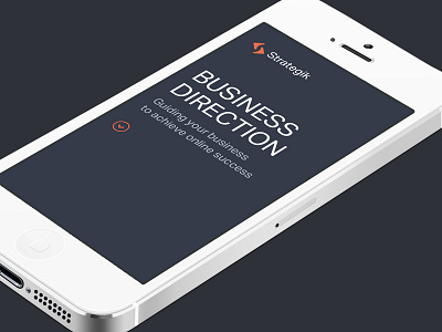Strategik Website clean minimal mobile responsive ui ux website