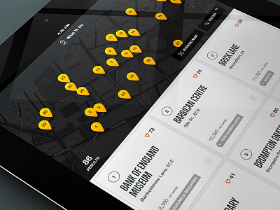 iPad app design app design interface mobile ui ux