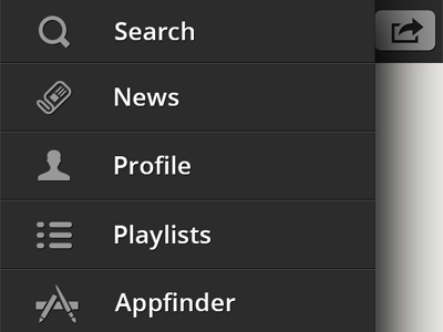 Spotify 2.0 Menu add app better icons interface new news old on remake songs ui user interface