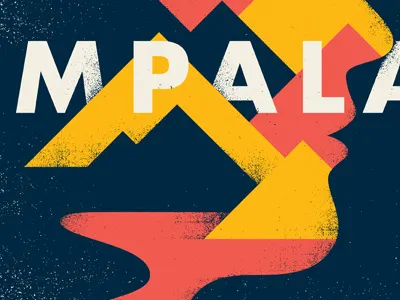 TI gig poster mountains