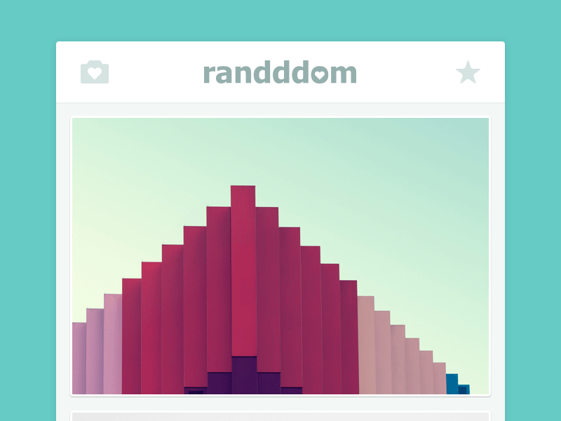 Animated GIF Sliding Image animated app camera clean flat gif image ios iphone minimal randddom sliding
