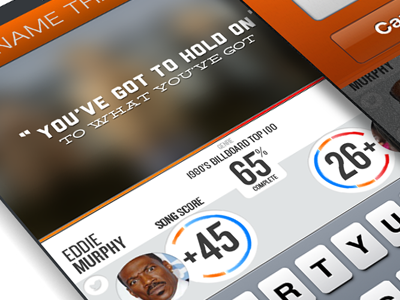 Name That Tune iOS Concept concept ios iphone ui