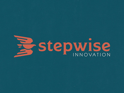 Stepwise Innovation Branding (Unused Concept), 2022 bird brand identity branding corporate design flight illustration logo pattern product design wordmark