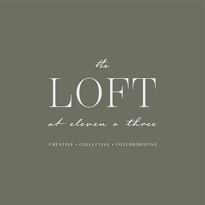 Primary Logo Design for Loft 1103 brand designer brand development brand identity branding branding designer design graphic design identity design logo logo art logo concept logo designer logo suite primary logo secondary logo ui ux vector visual identity