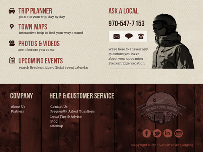 Vintage Landing page design beige brown copper retro texture vintage vintage landing page design web design