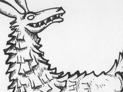 Piñata drawing illustration ink pen pinata piñata sketch