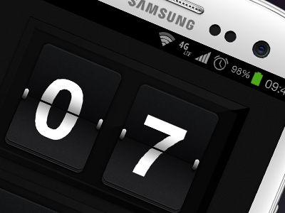 Alarm Android App alarm android app android ui ux android designer android ui android version jelly bean black ui clock alarm ui designer jelly bean ui photoshope