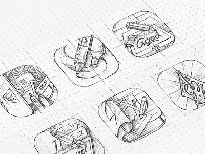 GoodNotes icon in process apple book drawing icon ios ipad iphone marker notes paper pen pencil sketch