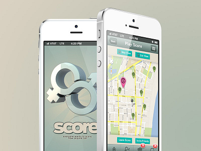 Score app apple dating design gui interface ios iphone score