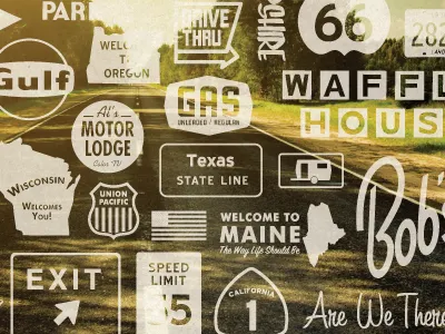 Travel Kit american roadtrip americana vintage