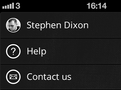 Abel & Cole iOS App - Menu View abel abel cole cole ios iphone iphone 5 ui user interface
