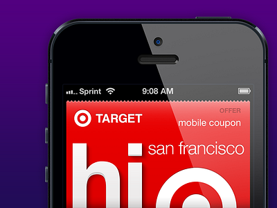 Passbook Pass app design ios passbook target