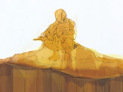 Wordless News 5.16.13 digital suicide us military watercolor