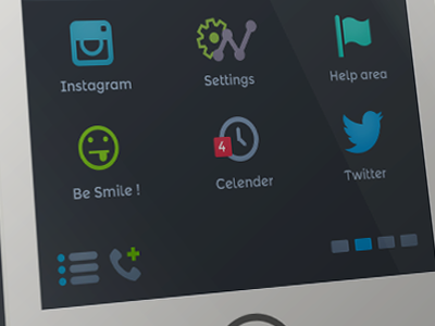 freebies PSD - IOS 7 - Home app psd apple apple psd colorfull psd colors psd dark app design psd flat design psd flat psd free freebbble freebies ios ios7 iphone iphone 6 iphone psd ipod mobile design mobile psd new style psd vector icons psd