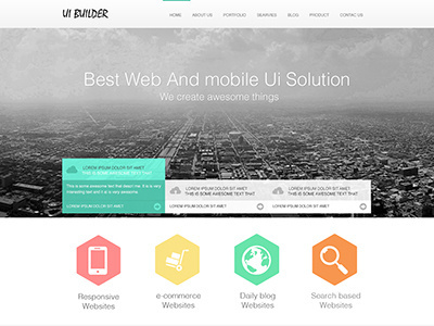Ui Builber best ui best webui clean color desinger photoshop ui builder uidesinger web ui inspiration webdesinger webui webuibuilder