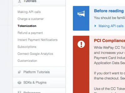 WePay API Documentation Revised api documentation light simple wepay